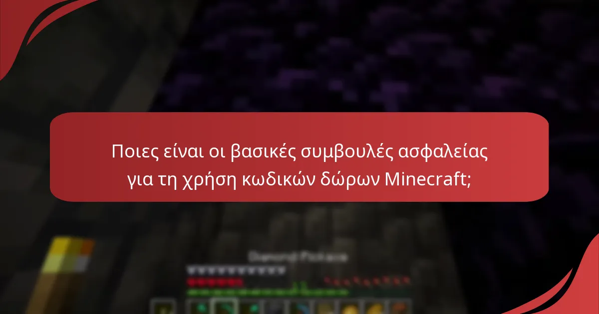 Ποιες κοινές απάτες πρέπει να αποφύγω όταν χρησιμοποιώ κωδικούς δώρων Minecraft;