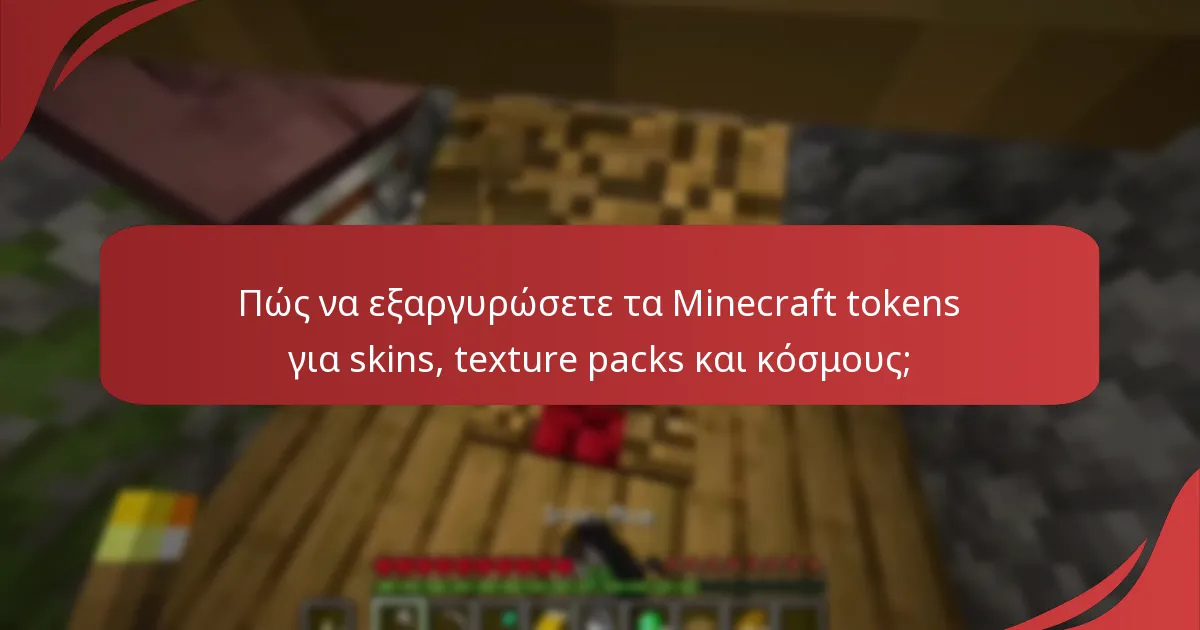 Πώς να αγοράσετε Minecraft tokens αν χρειαστεί;